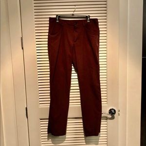 lululemon ABC pant maroon